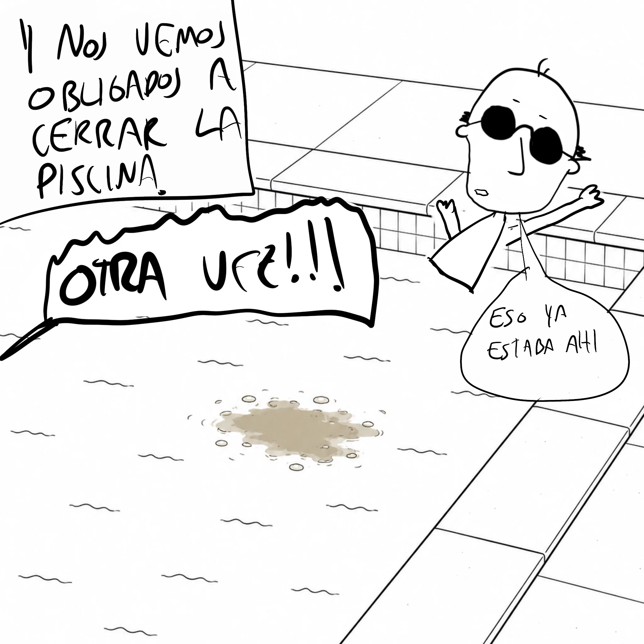 piscina cerrada
